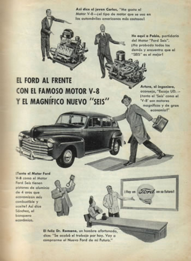 Publicidad Revista Selecciones 1947